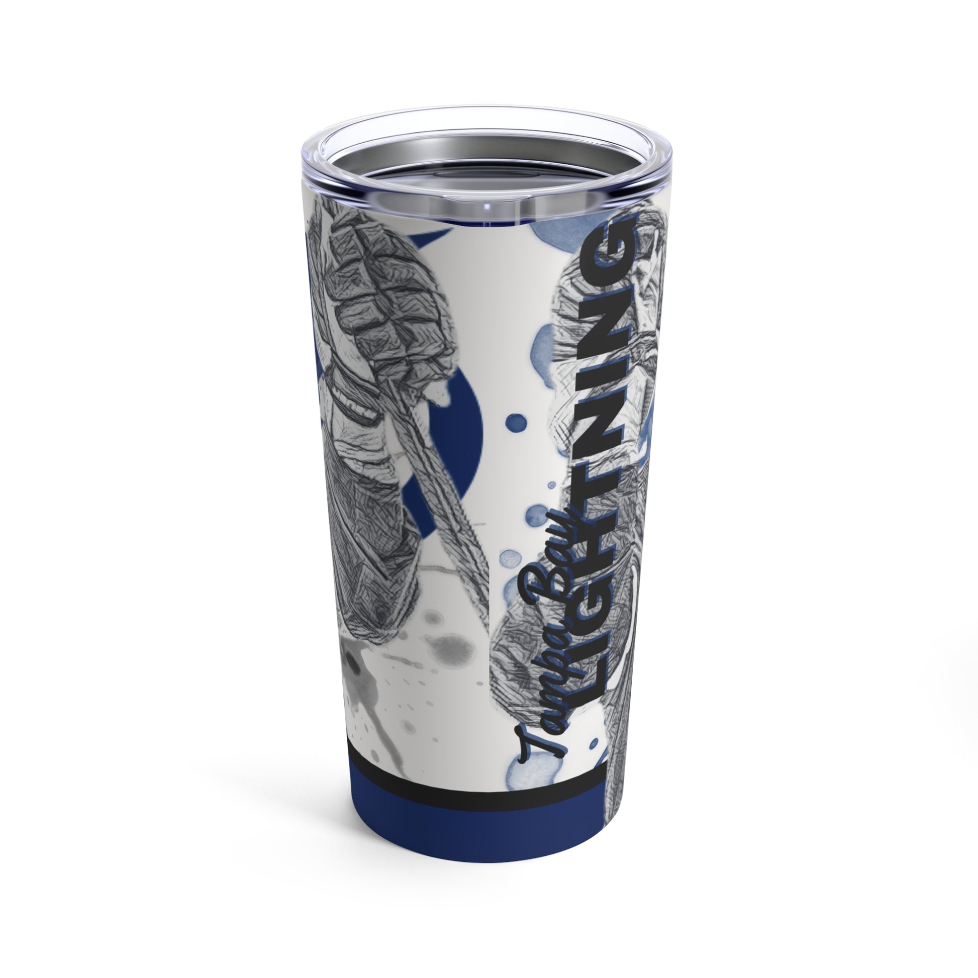 TAMPA BAY LIGHTNING NIKITA KUCHEROV Tumbler 20oz back