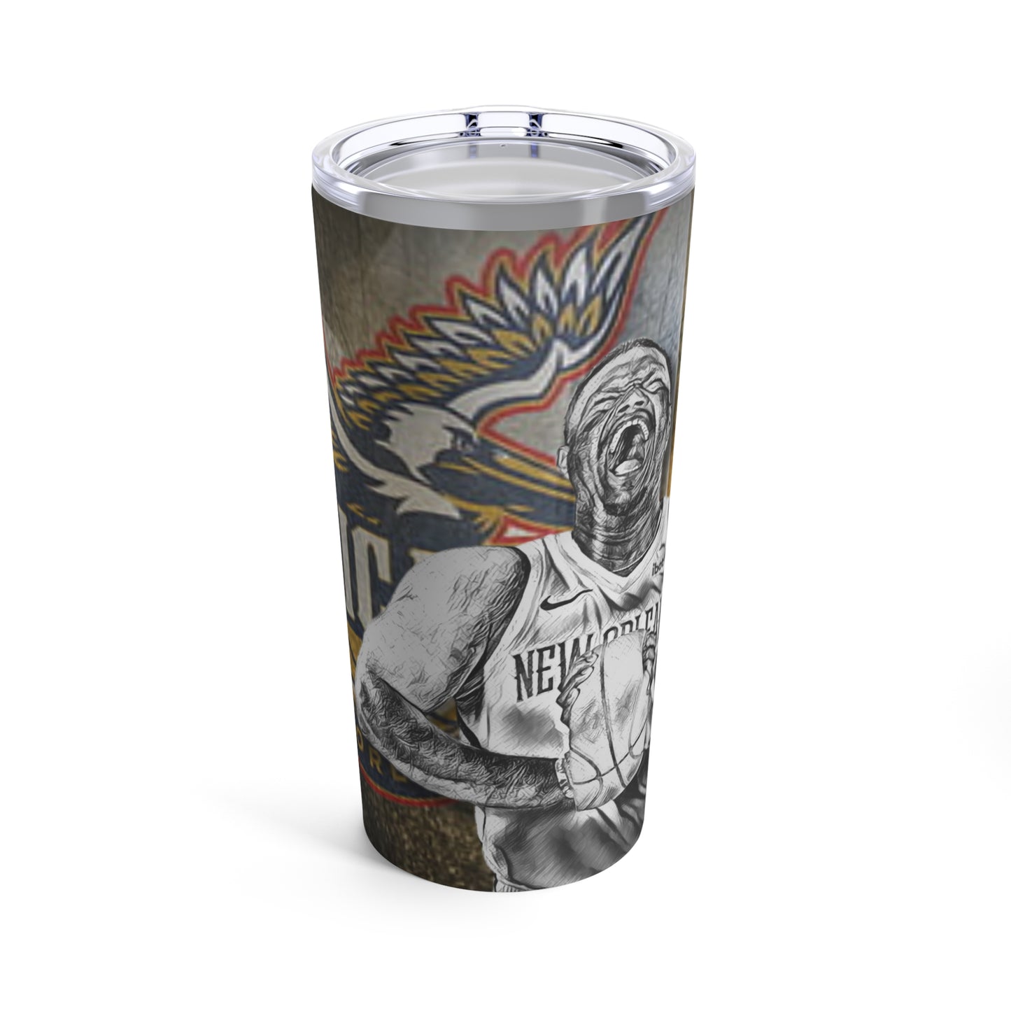 New Orleans Pelicans 1 Zion Williamson Tumbler 20oz