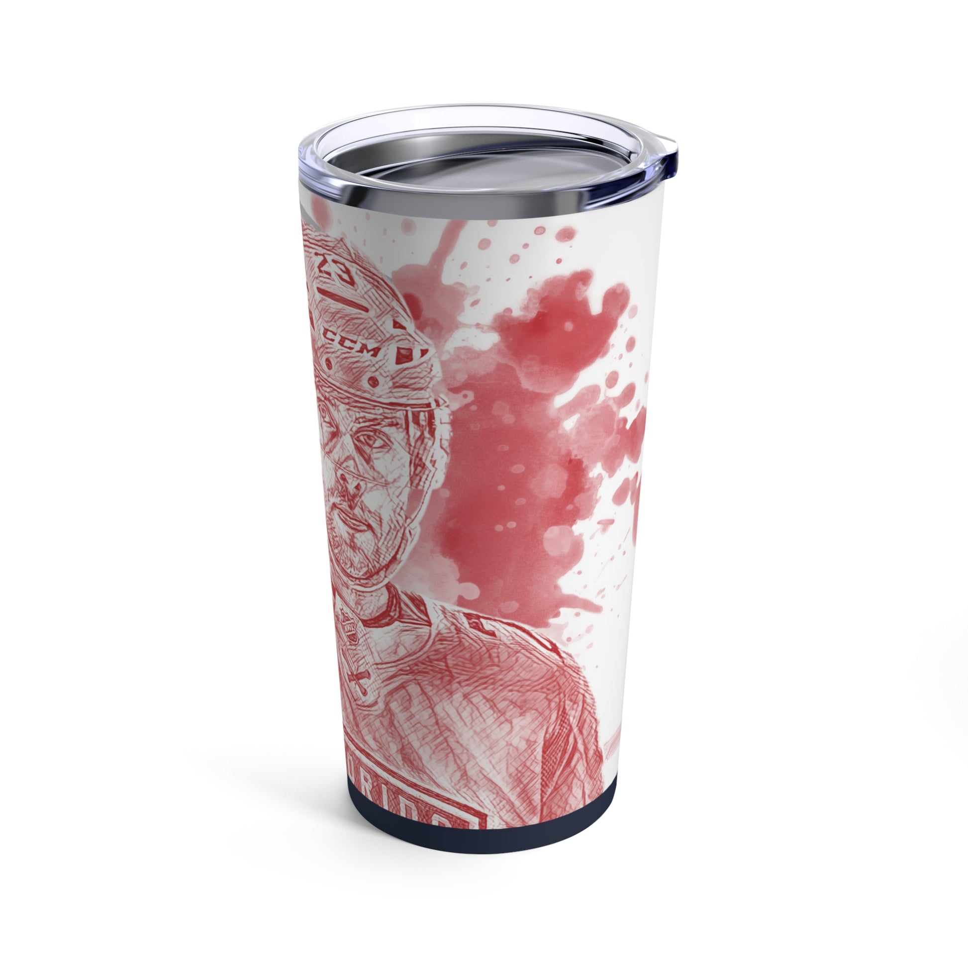 FLORIDA PANTHERS 23 CARTER VERHAEGHE Tumbler 20oz right