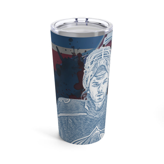 COLORADO AVALANCHE 40 ALEXANDAR GEORGIEV Tumbler 20oz front