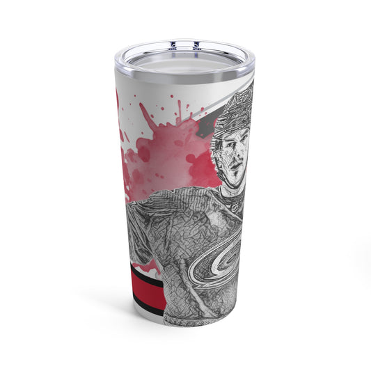 CAROLINA HURRICANES 37 ANDREI SVECHNIKOV Tumbler 20oz front