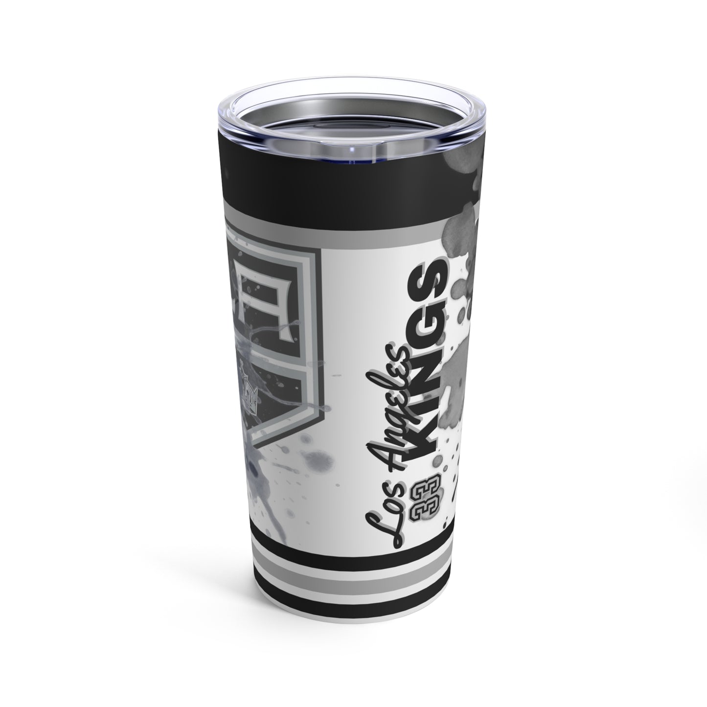 LOS ANGELES KINGS 33 Viktor Arvidsson Tumbler 20oz back