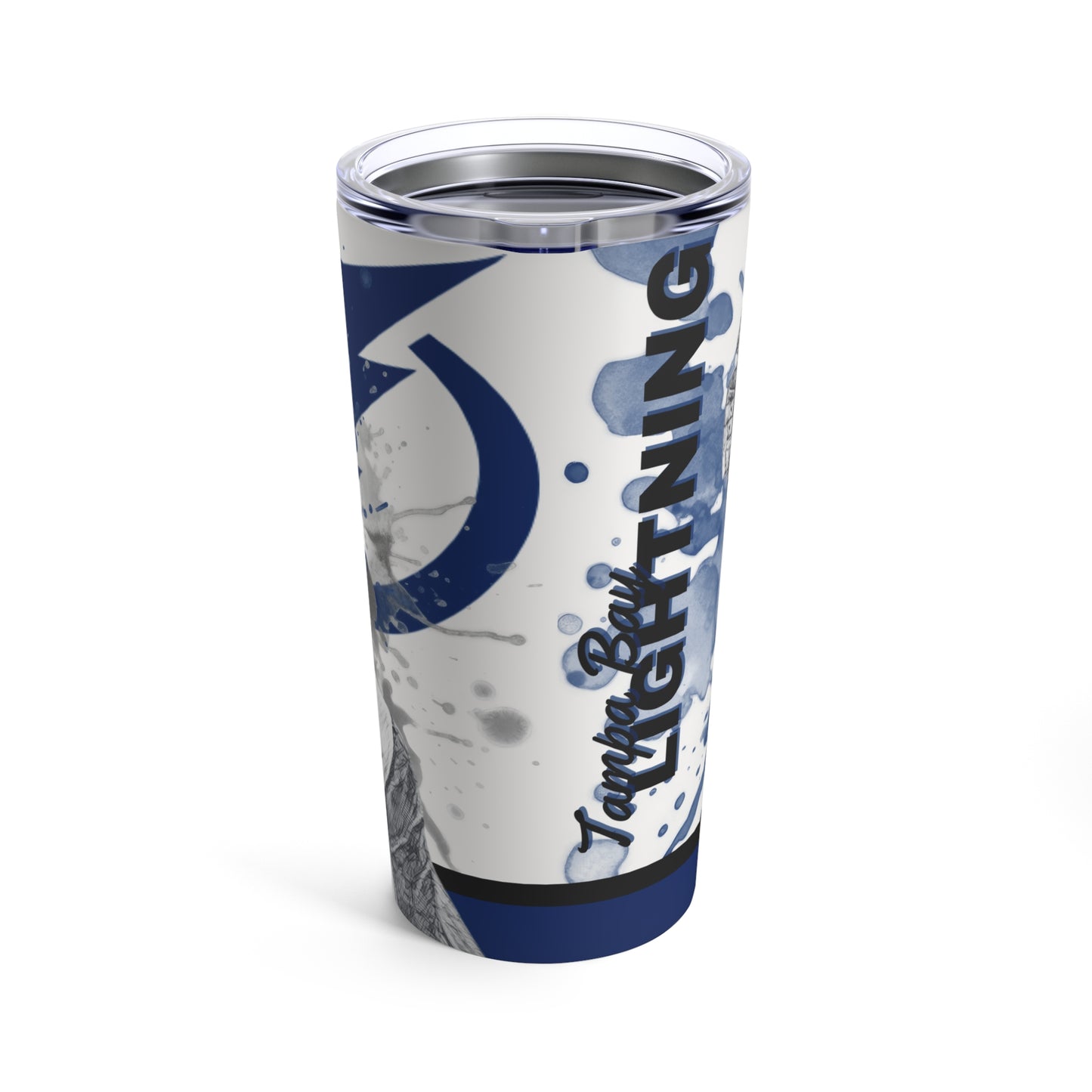 TAMPA BAY LIGHTNING NICHOLAS PAUL Tumbler 20oz back