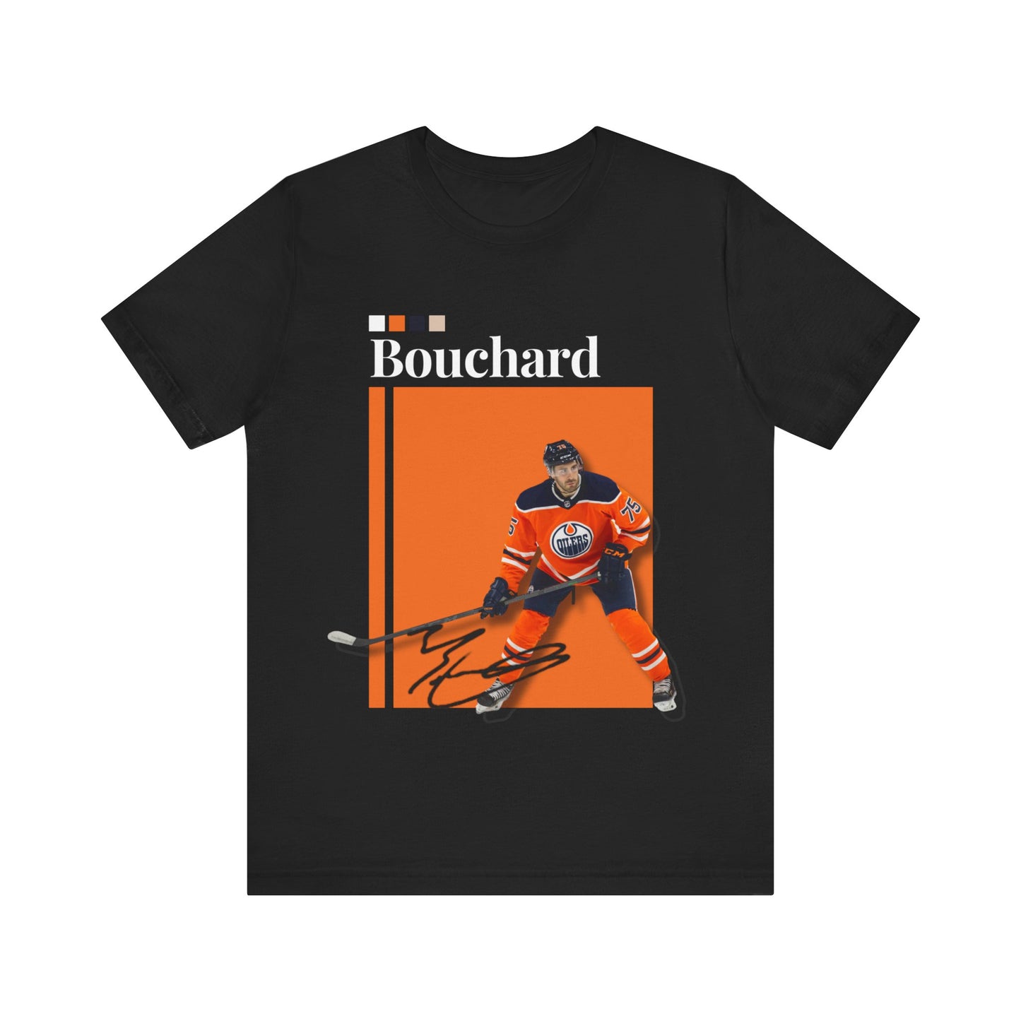 NHL All-Star Evan Bouchard Graphic Streetwear Tee