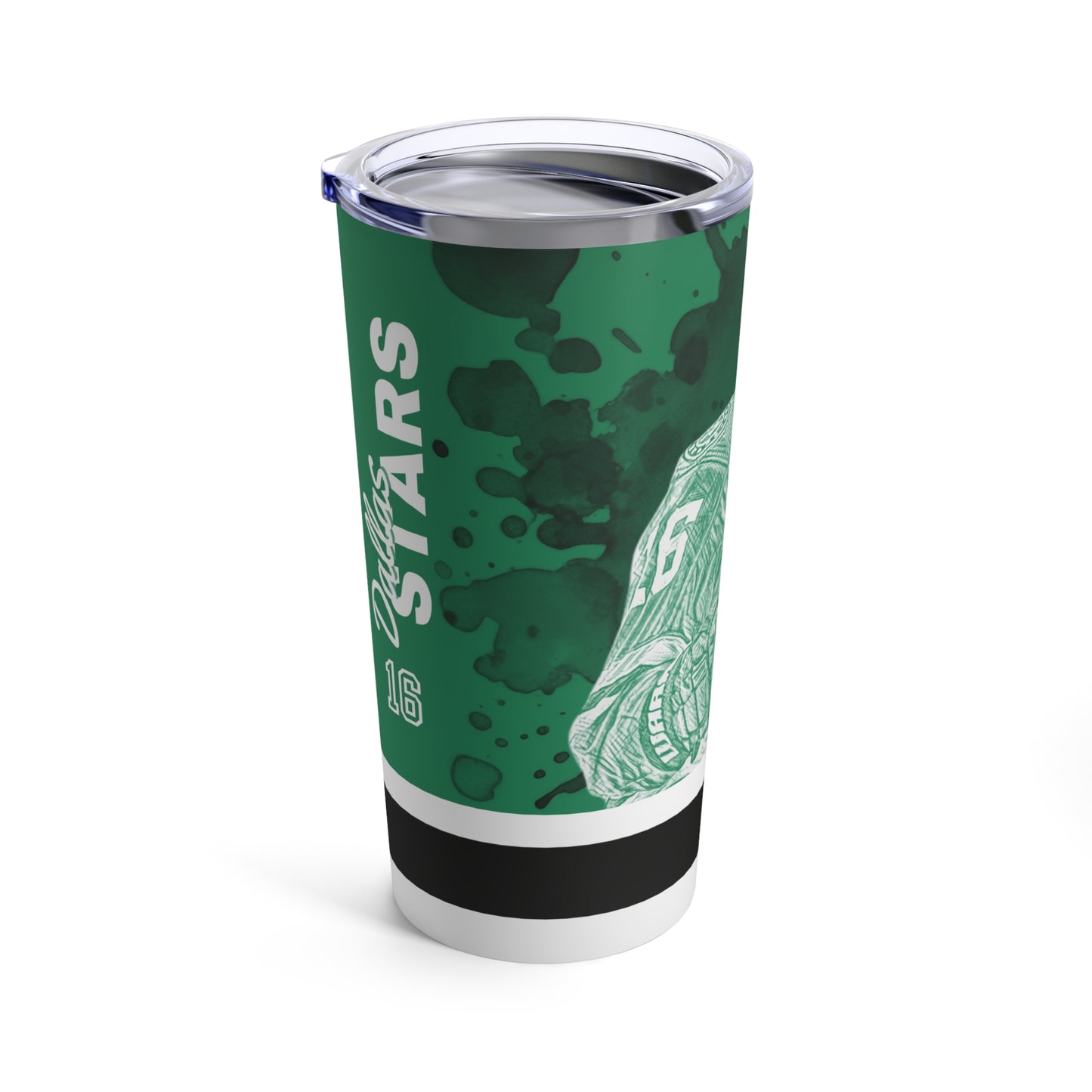 DALLAS STARS 16 JOE PAVELSKI Tumbler 20oz left