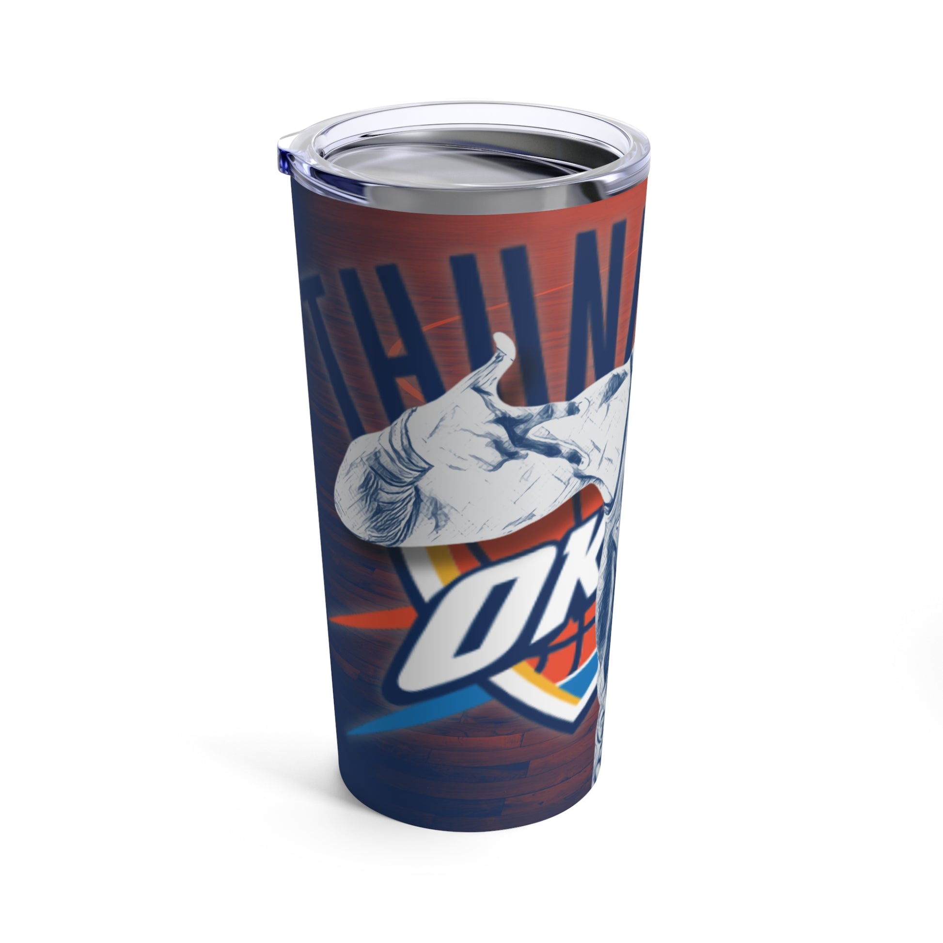 OKC Thunder 8 Jalen Williams Tumbler 20oz left