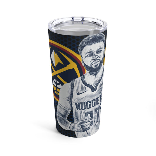 Denver Nuggets 27 Jamal Murray Tumbler 20oz front