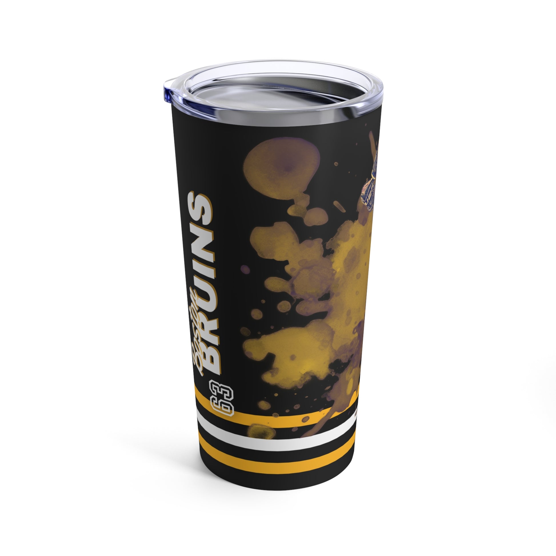 BOSTON BRUINS 63 BRAD MARCHAND Tumbler 20oz right