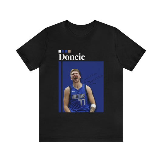 NBA All-Star Luka Doncic Streetwear Tee black tee