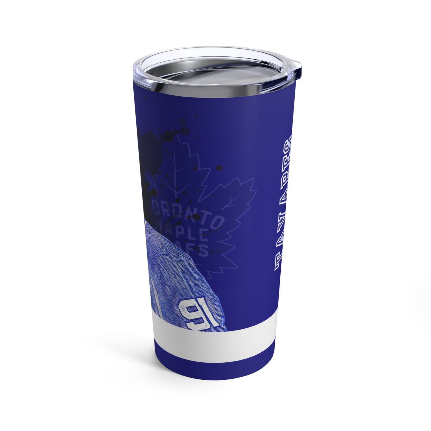 TORONTO MAPLE LEAFS 91 JOHN TAVARES Tumbler 20oz right