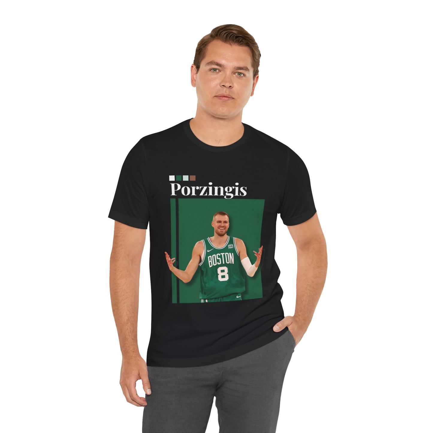 NBA All-Star Kristaps Porzingis Graphic Streetwear Tee