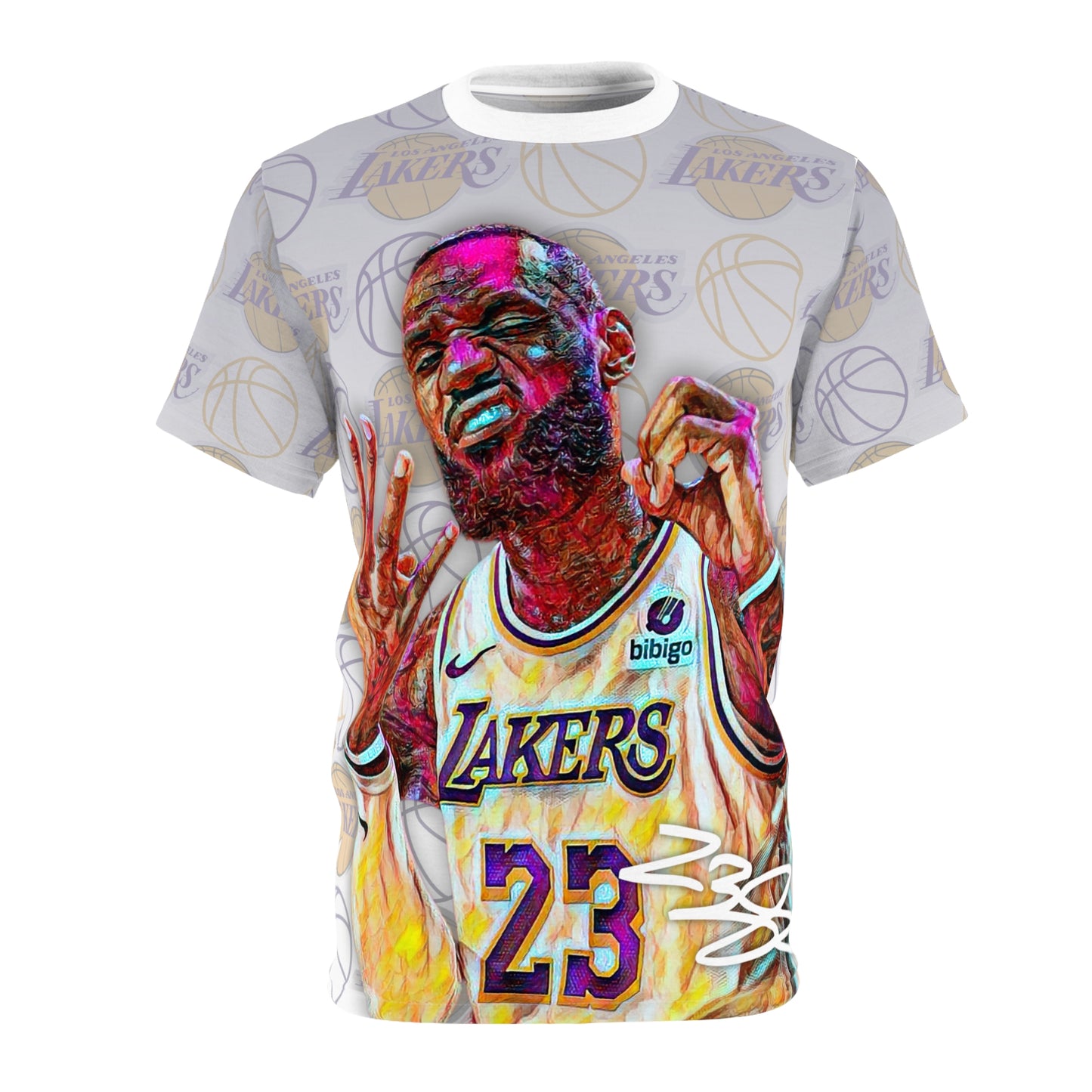 NBA All-Star Lebron James AOP Graphic Streetwear Tee