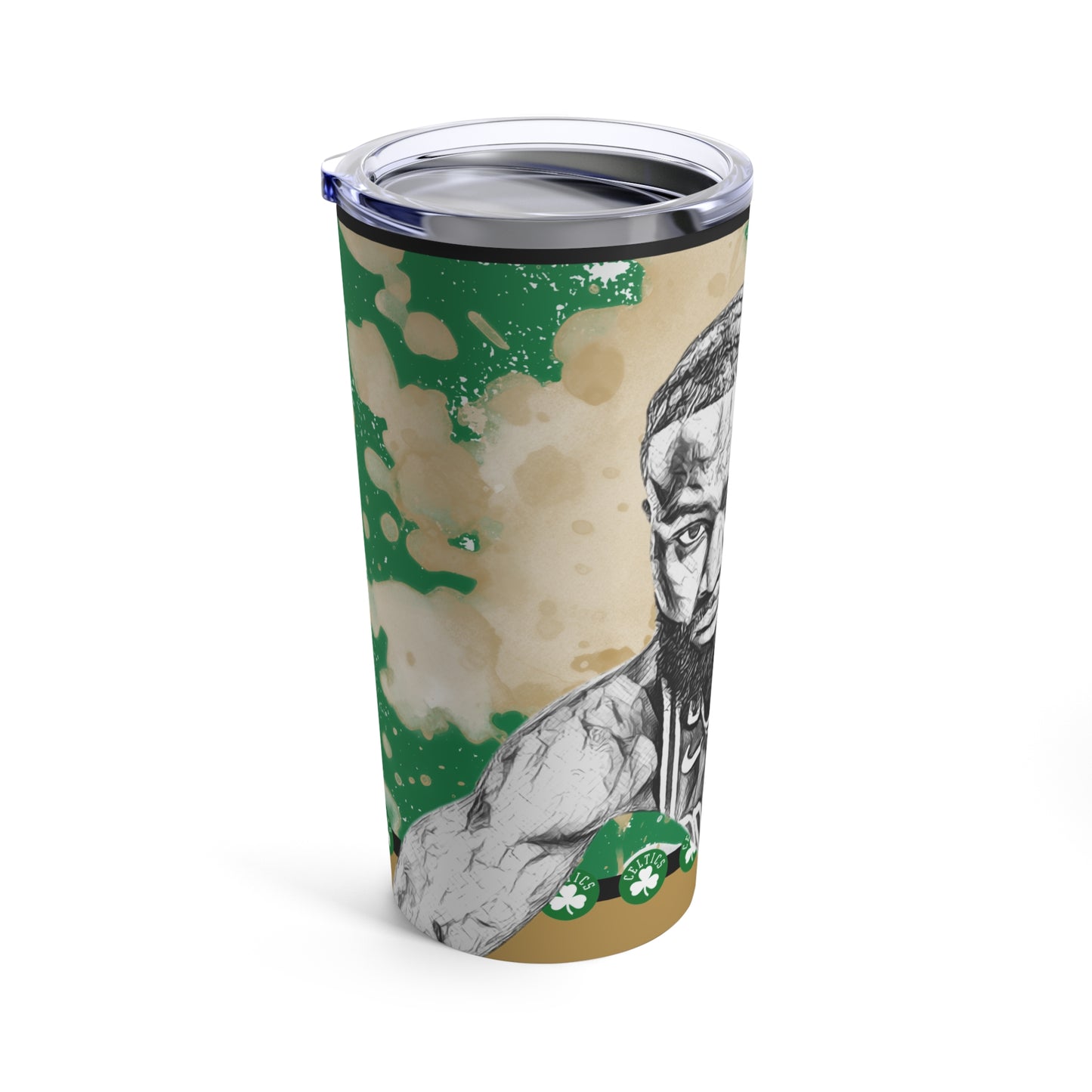 BOSTON CELTICS 7 JAYLEN BROWN Tumbler 20oz