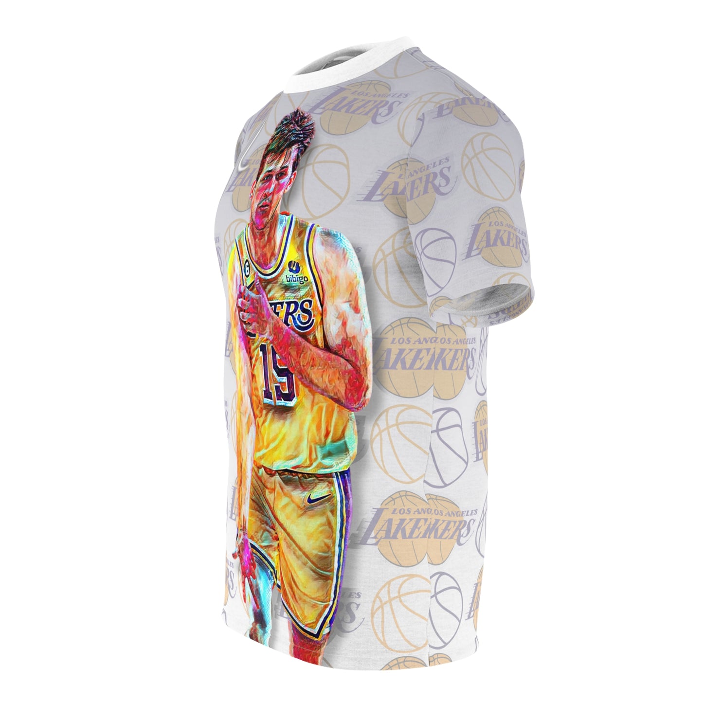 NBA All-Star Austin Reaves AOP Graphic Tee left