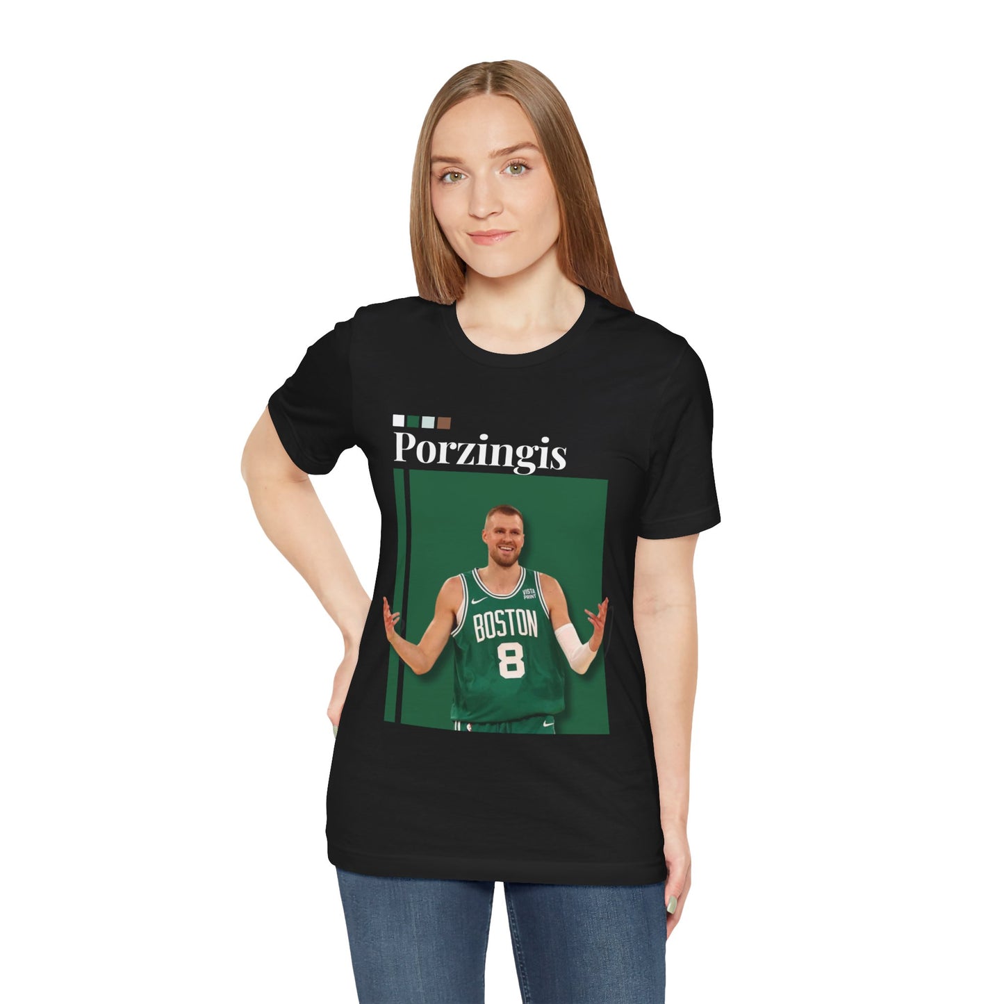 NBA All-Star Kristaps Porzingis Graphic Streetwear Tee