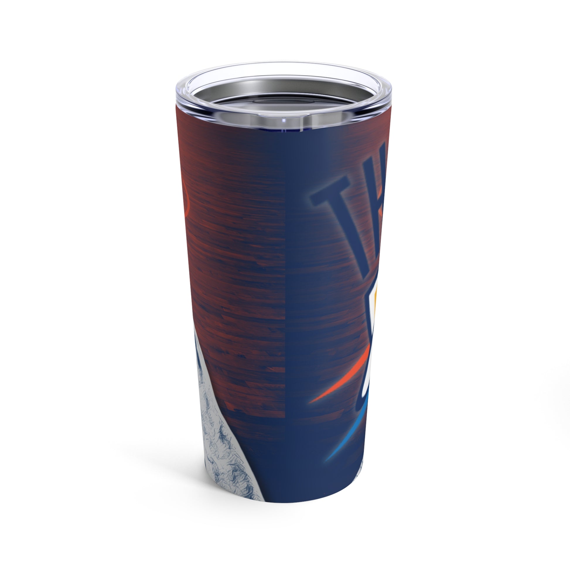 OKC Thunder 2 Shai Gilgeous-Alexander Tumbler 20oz back