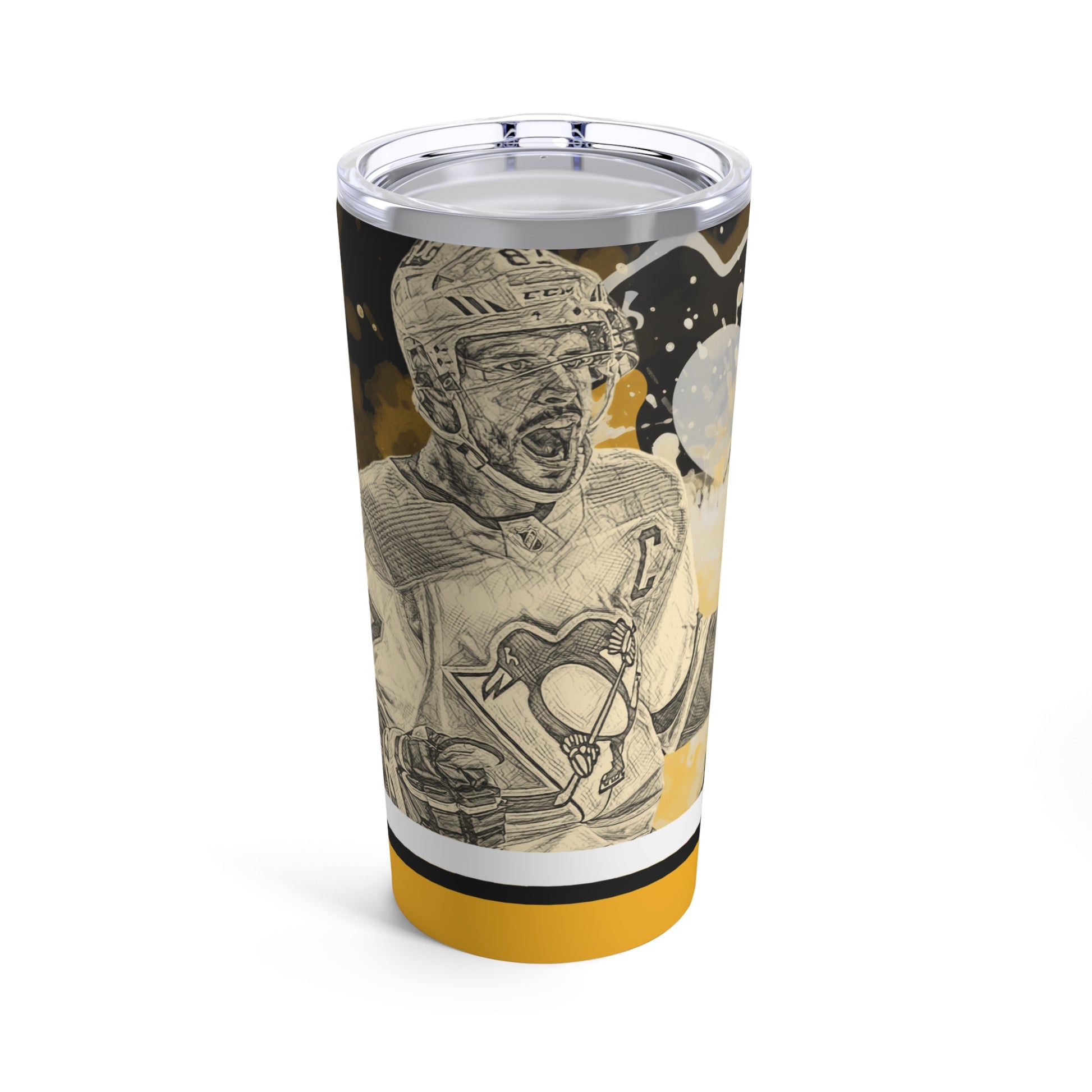 PITTSBURGH PENGUINS 87 SIDNEY CROSBY Tumbler 20oz front