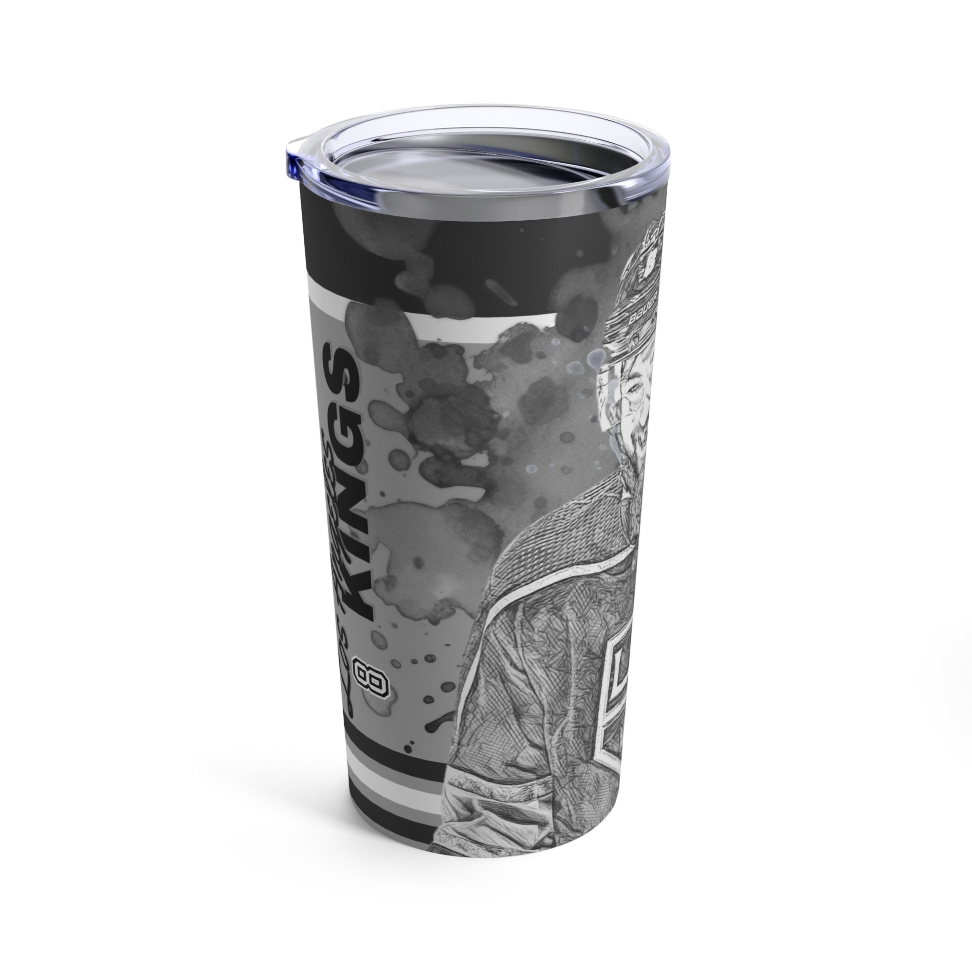 LOS ANGELES KINGS 8 DREW DOUGHTY Tumbler 20oz left