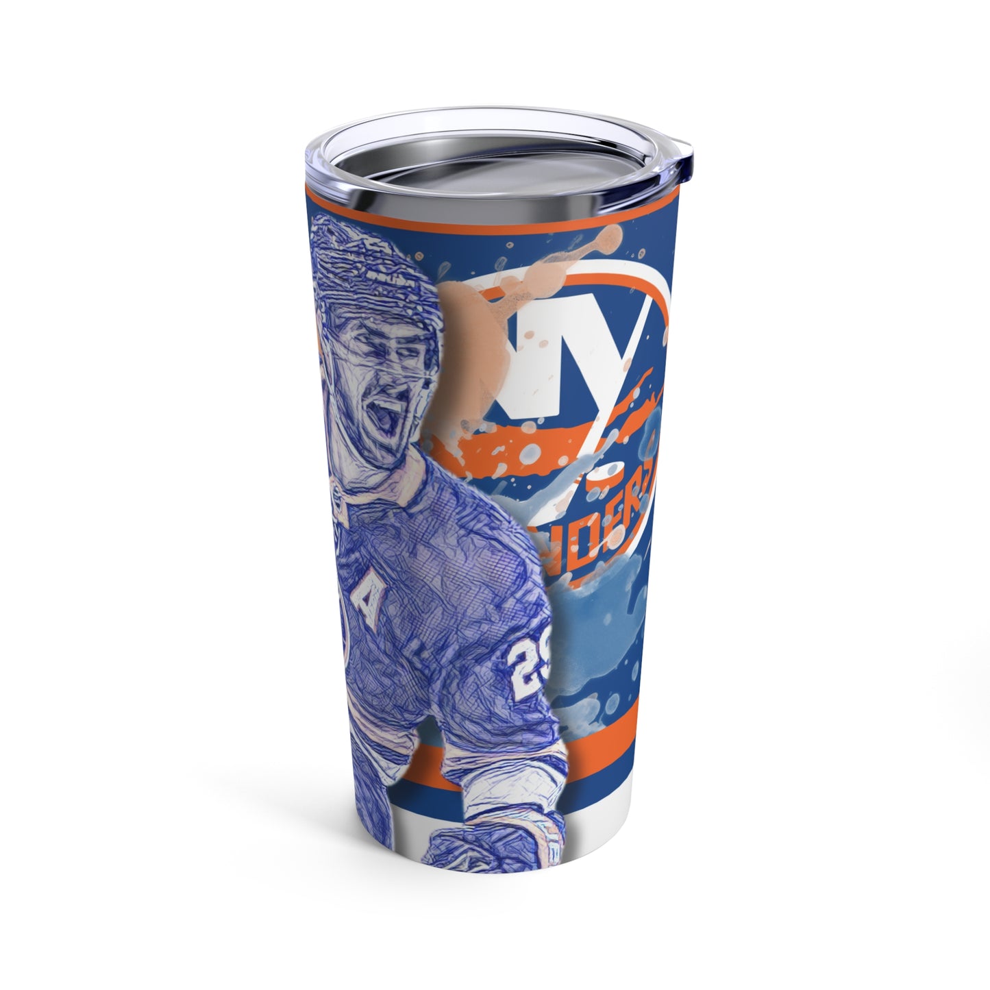 New York Islanders 29 Brock Nelson Tumbler 20oz																							 Tumbler 20oz