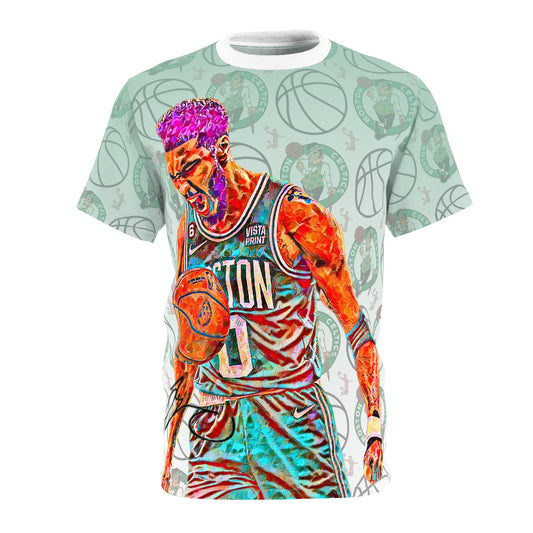 NBA All-Star Jayson Tatum AOP Graphic Tee front