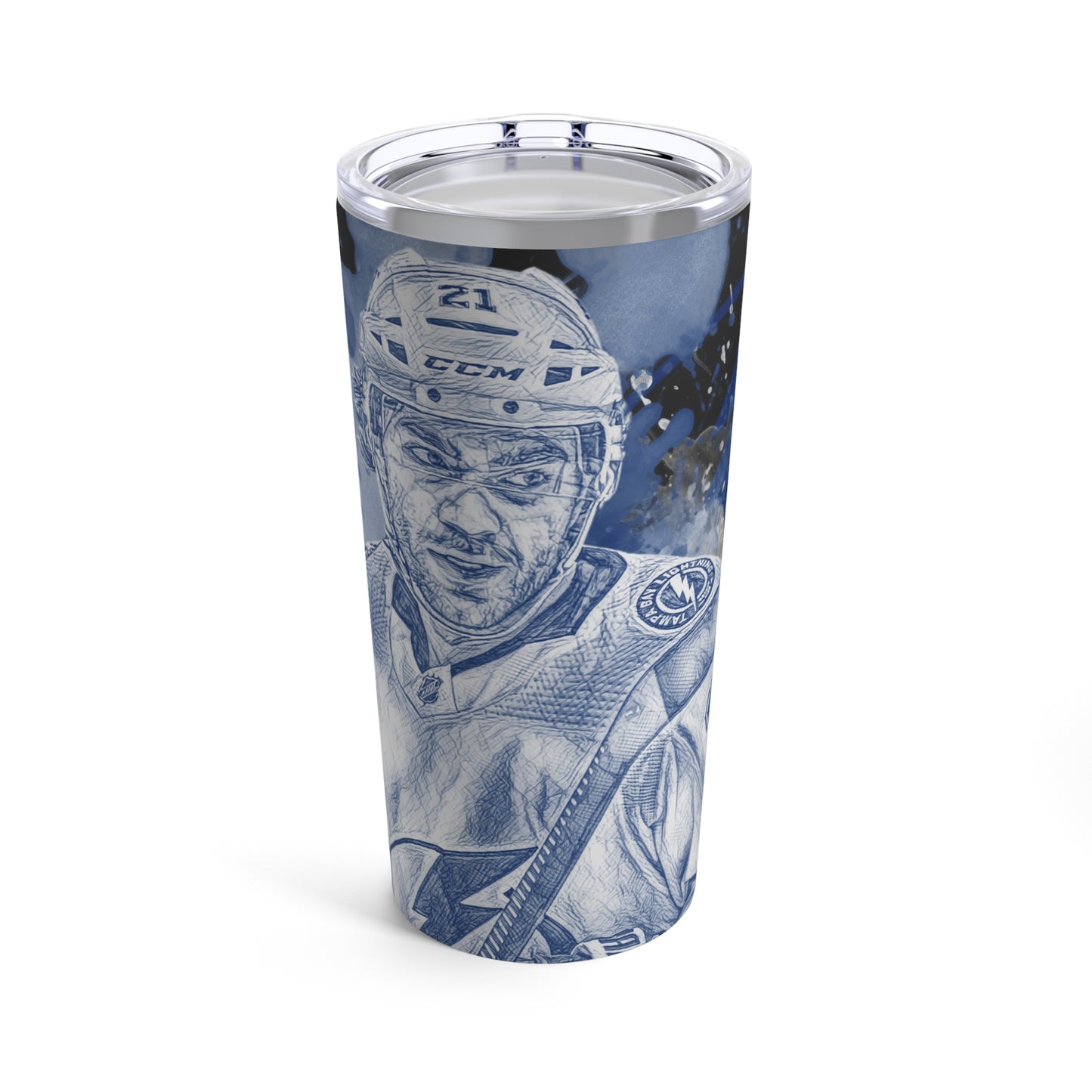 TAMPA BAY LIGHTNING BRAYDEN POINT Tumbler 20oz front