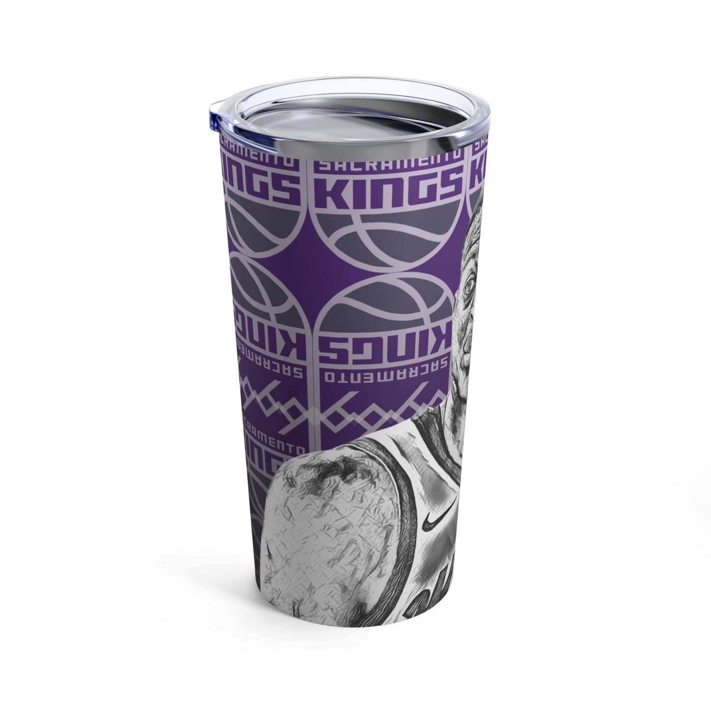 Sacramento Kings 5 De'Aaron Fox Tumbler 20oz