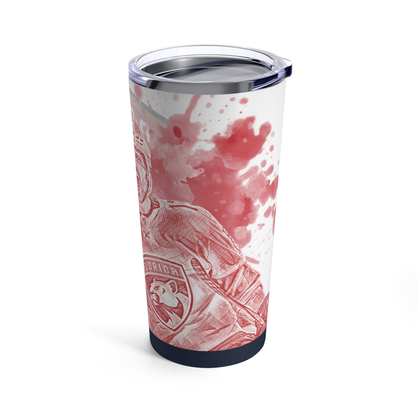 FLORIDA PANTHERS 13 SAM REINHART Tumbler 20oz right