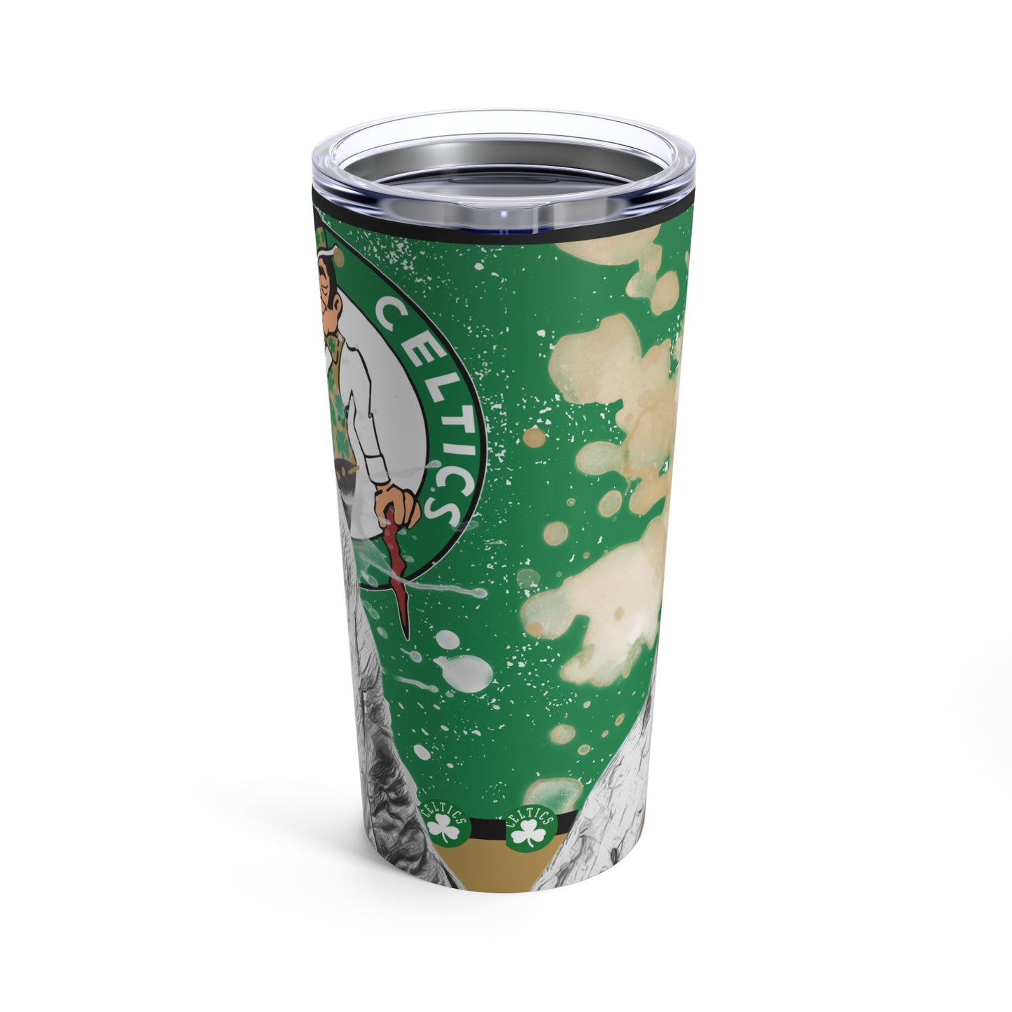 BOSTON CELTICS 7 JAYLEN BROWN Tumbler 20oz