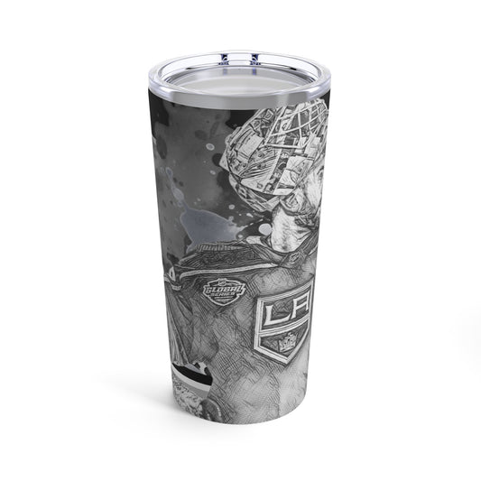 LOS ANGELES KINGS 39 Cam Talbot Tumbler 20oz front