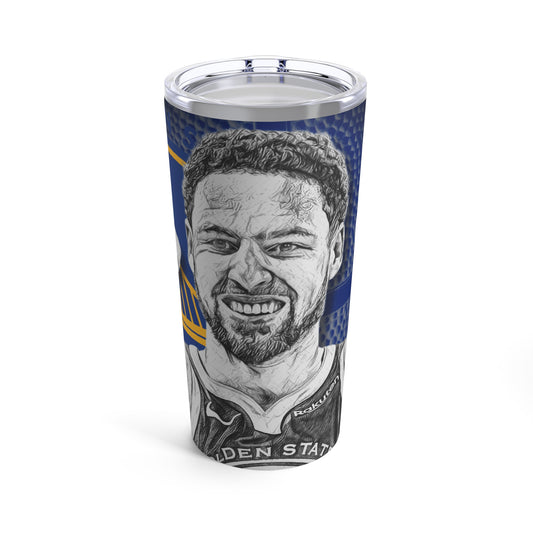 Golden State Warriors 11 Klay Thompson Tumbler 20oz