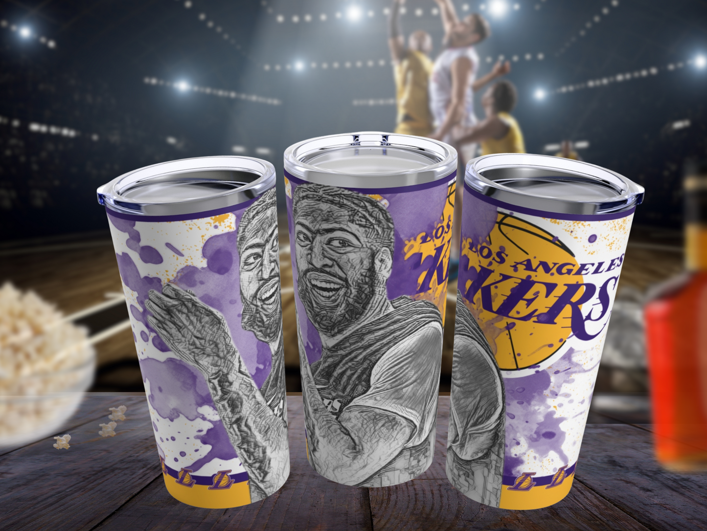 LOS ANGELES LAKERS 3 ANTHONY DAVIS Tumbler 20oz