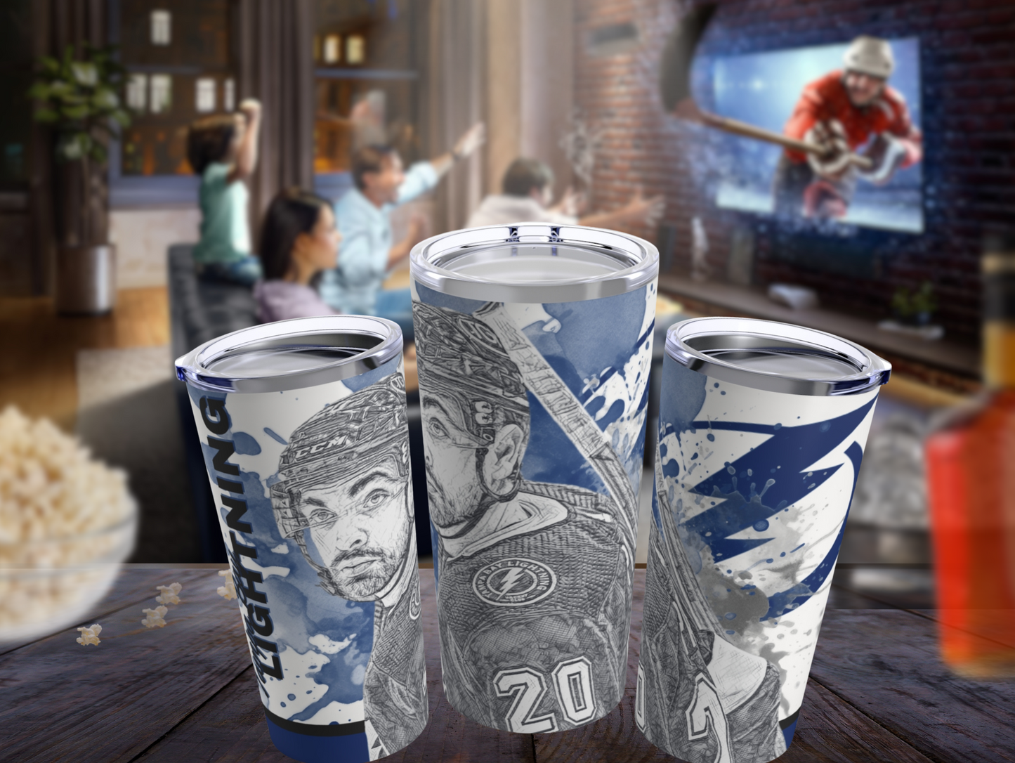 TAMPA BAY LIGHTNING NICHOLAS PAUL Tumbler 20oz